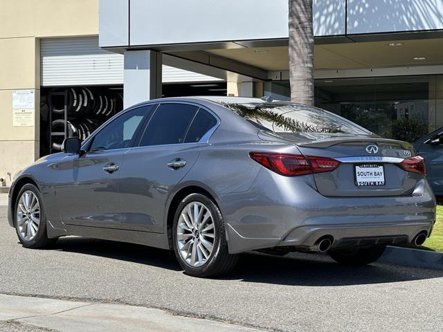 Photo of 2022 Graphite Shadow INFINITI Q50