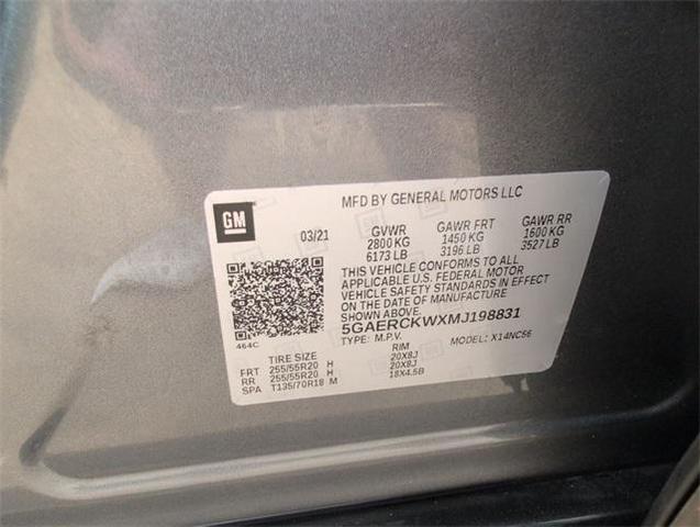 Photo of 2021 Satin Steel Metallic Buick Enclave