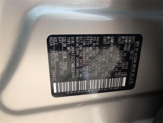 Photo of 2021 Champagne Silver Nissan Rogue