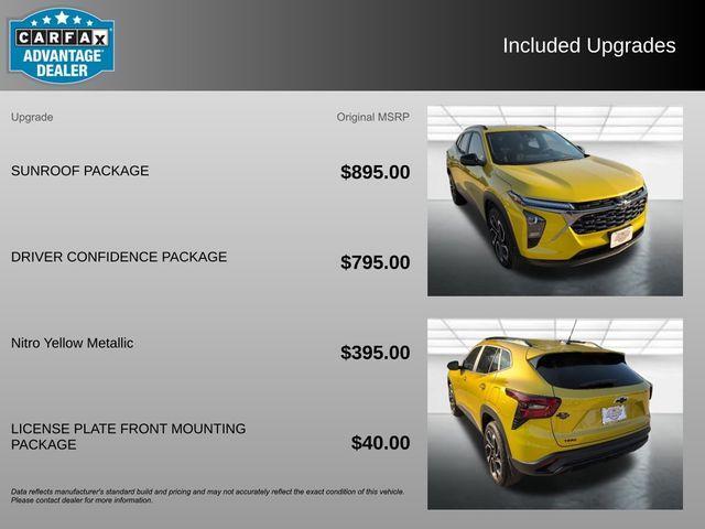 Photo of 2025 Nitro Yellow Chevrolet Trax