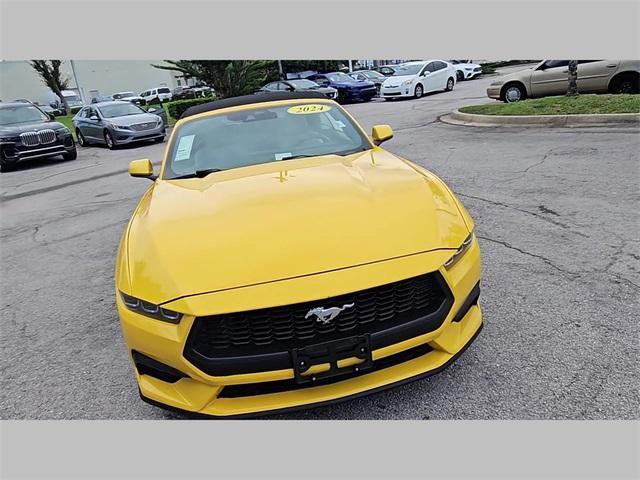 Photo of 2024 Yellow Ford Mustang
