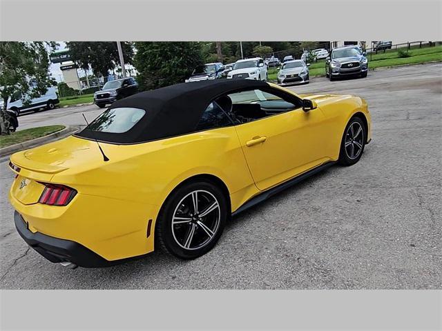Photo of 2024 Yellow Ford Mustang