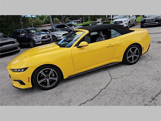 Photo of 2024 Yellow Ford Mustang