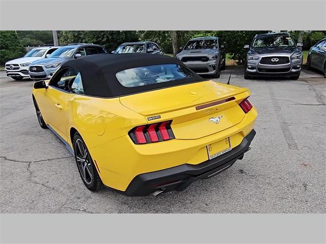 Photo of 2024 Yellow Ford Mustang