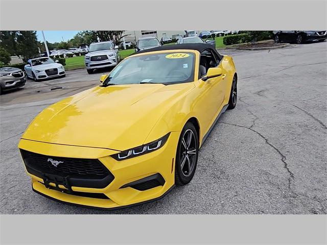 Photo of 2024 Yellow Ford Mustang