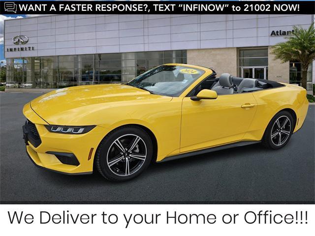 Photo of 2024 Yellow Ford Mustang