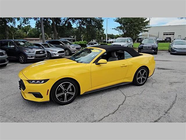 Photo of 2024 Yellow Ford Mustang