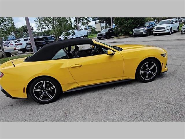 Photo of 2024 Yellow Ford Mustang
