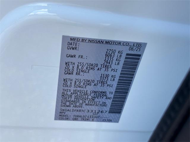 Photo of 2026 White INFINITI QX60