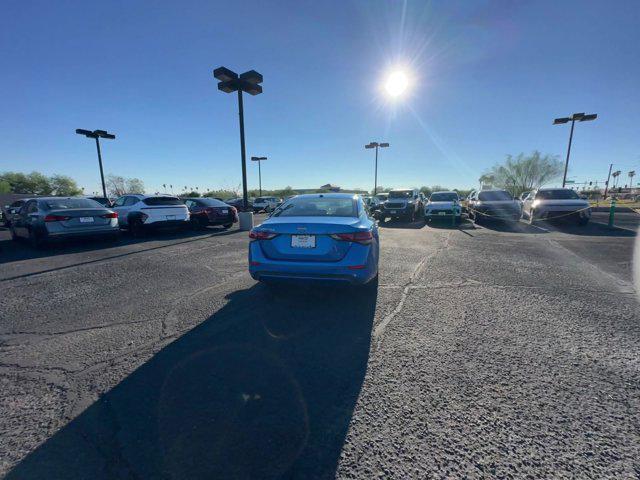 Photo of 2025 Electric Blue Metallic Nissan Sentra