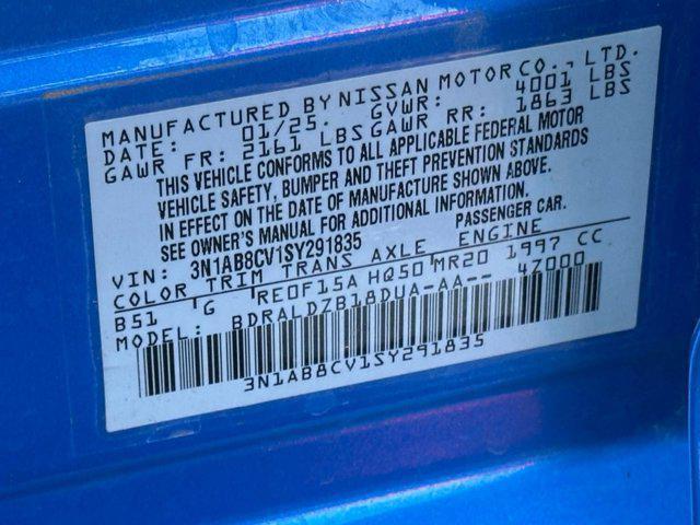 Photo of 2025 Electric Blue Metallic Nissan Sentra