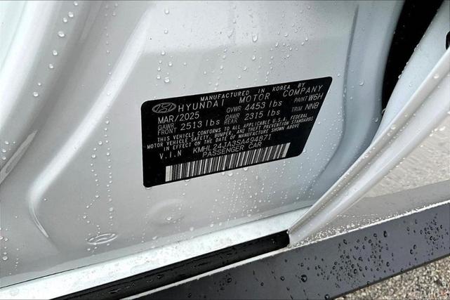 Photo of 2025 White Hyundai SONATA