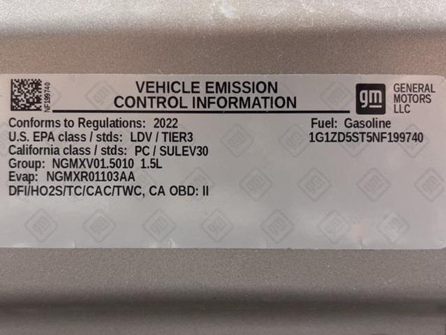 Photo of 2022 Mineral Gray Metallic Chevrolet Malibu