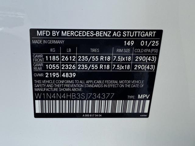 Photo of 2025 Polar White Mercedes-Benz GLA 250
