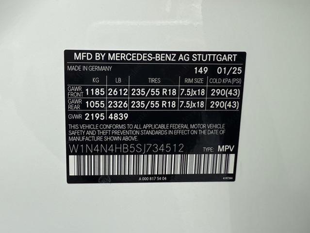 Photo of 2025 Polar White Mercedes-Benz GLA 250