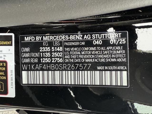 Photo of 2025 Black Mercedes-Benz C-Class
