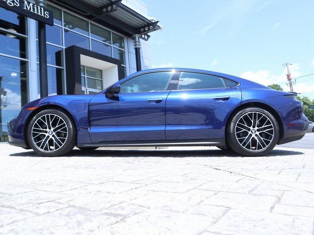 Photo of 2023 Blue Porsche Taycan