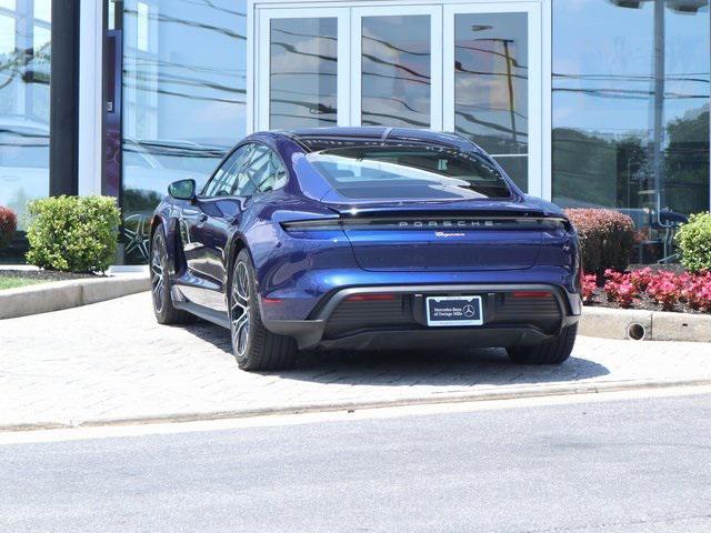 Photo of 2023 Blue Porsche Taycan