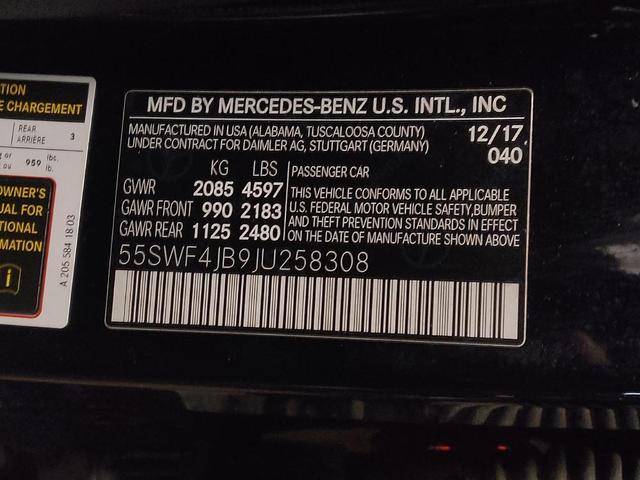 Photo of 2018 Black Mercedes-Benz C-Class