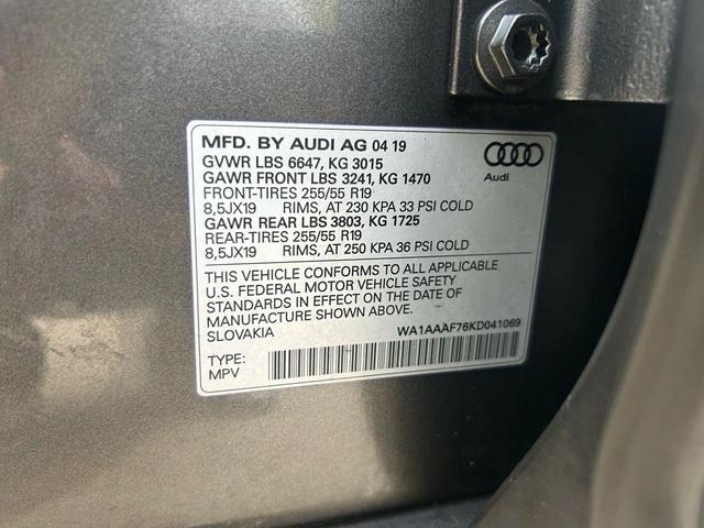 Photo of 2019 Samurai Gray Metallic Audi Q7