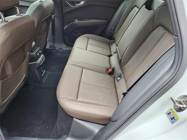 Photo of 2025 Glacier White Metallic Audi Q4 e-tron