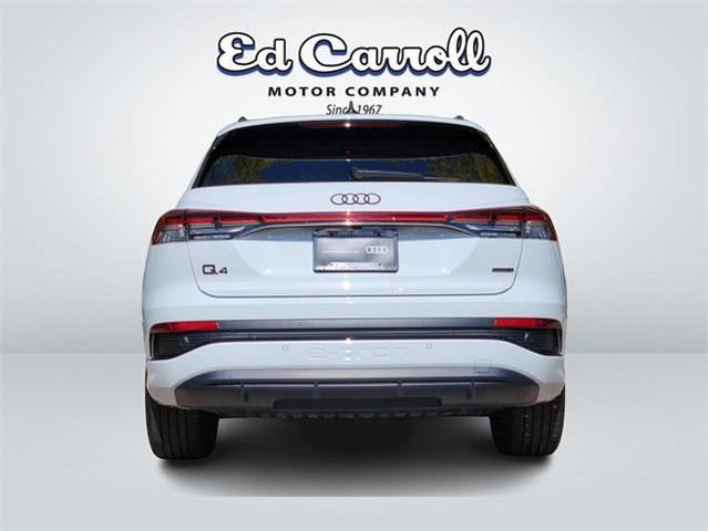 Photo of 2024 Glacier White Metallic Audi Q4 e-tron
