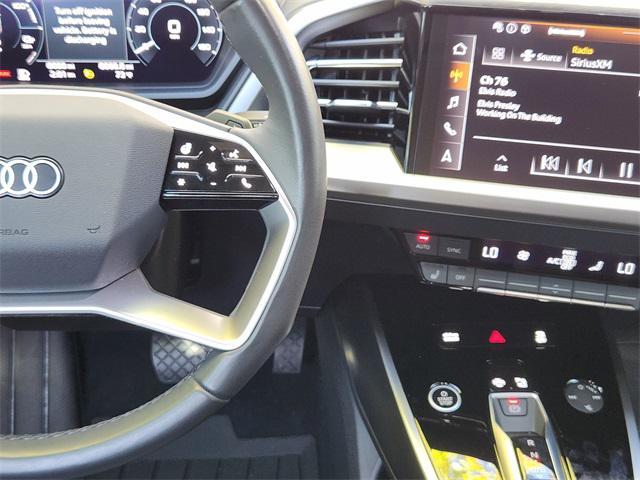 Photo of 2024 Glacier White Metallic Audi Q4 e-tron
