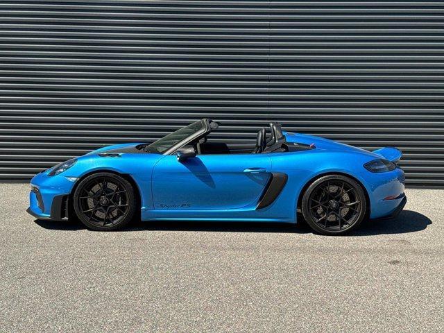 Photo of 2025 Sea Blue Metallic Porsche 718 Spyder