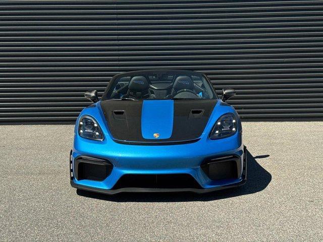 Photo of 2025 Sea Blue Metallic Porsche 718 Spyder