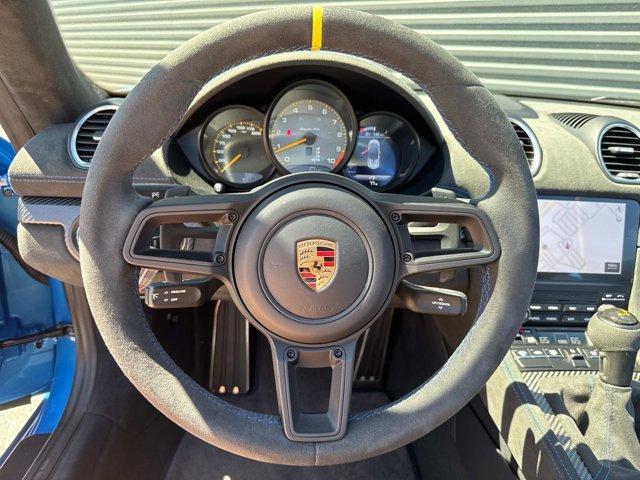 Photo of 2025 Sea Blue Metallic Porsche 718 Spyder