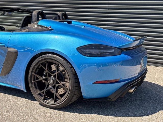 Photo of 2025 Sea Blue Metallic Porsche 718 Spyder