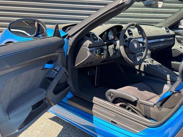 Photo of 2025 Sea Blue Metallic Porsche 718 Spyder