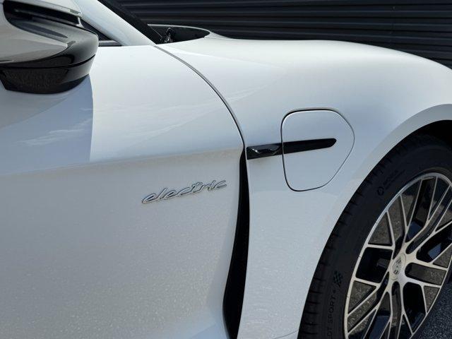 Photo of 2025 White Porsche Taycan