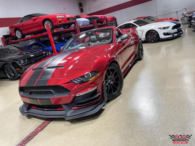 Photo of 2021 Rapid Red Metallic Tinted Clearcoat Ford Mustang