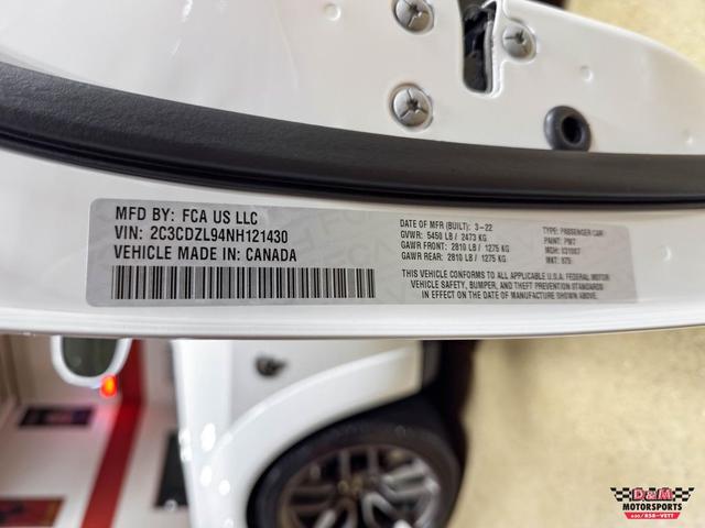 Photo of 2022 White Knuckle Clear Coat Dodge Challenger