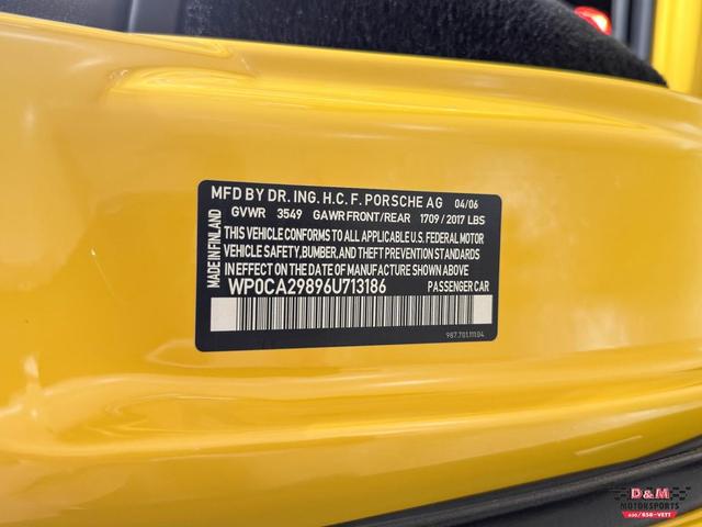 Photo of 2006 Speed Yellow Porsche Boxster