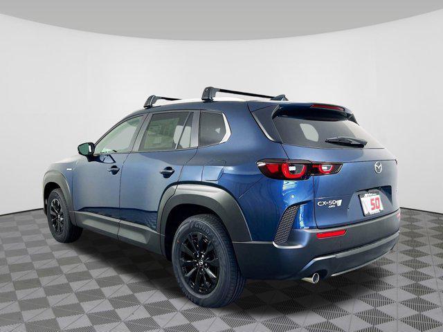 Photo of 2025 Ingot Blue Metallic Mazda CX-50 Hybrid