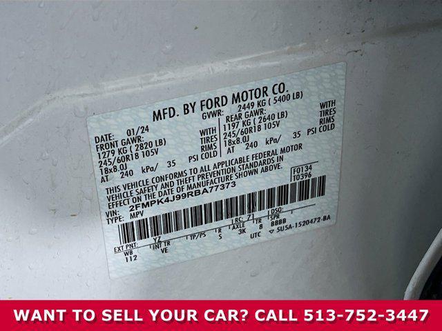 Photo of 2024 Oxford White Ford Edge