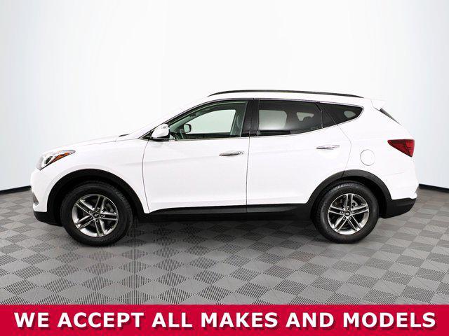 Photo of 2018 Pearl White Hyundai Santa Fe Sport