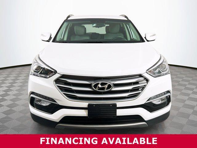 Photo of 2018 Pearl White Hyundai Santa Fe Sport