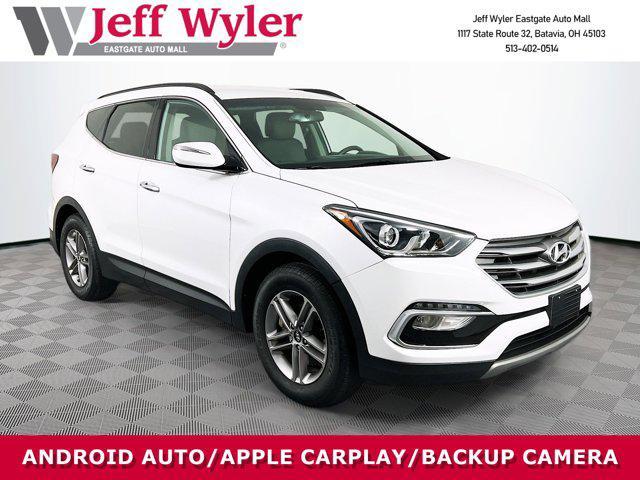 Photo of 2018 Pearl White Hyundai Santa Fe Sport