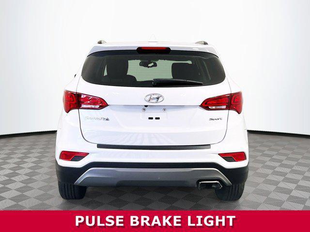 Photo of 2018 Pearl White Hyundai Santa Fe Sport