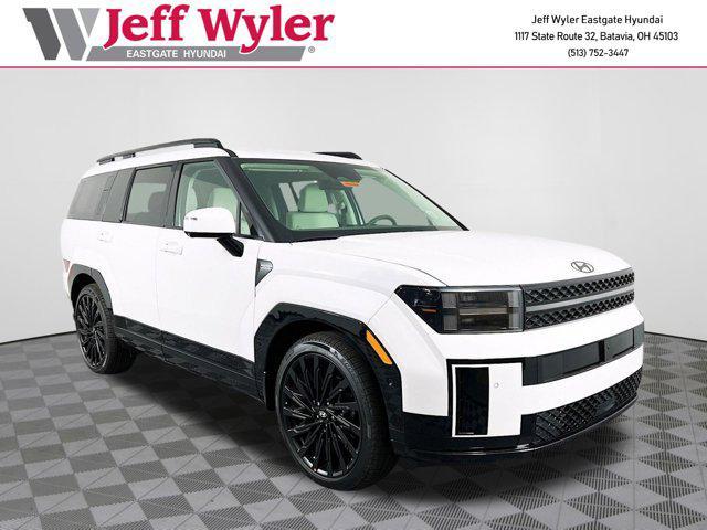 Photo of 2025 Serenity White Hyundai SANTA FE