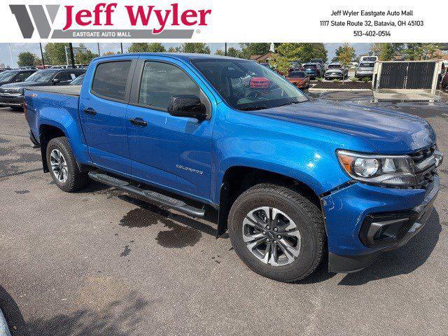 Photo of 2022 Bright Blue Metallic Chevrolet Colorado