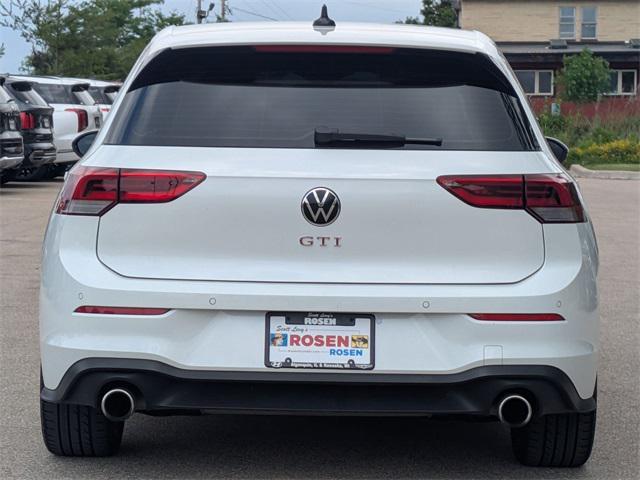 Photo of 2023 Opal White Pearl Volkswagen Golf GTI