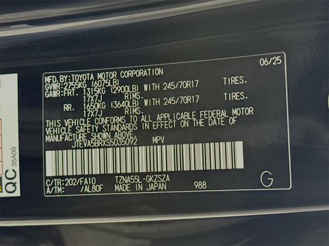Photo of 2025 Black Toyota 4Runner