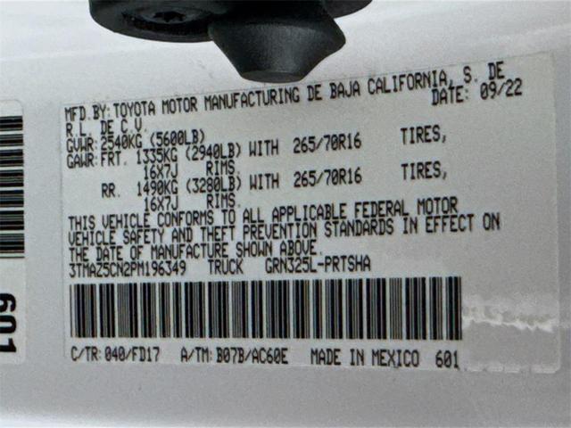 Photo of 2023 Ice Cap Toyota Tacoma