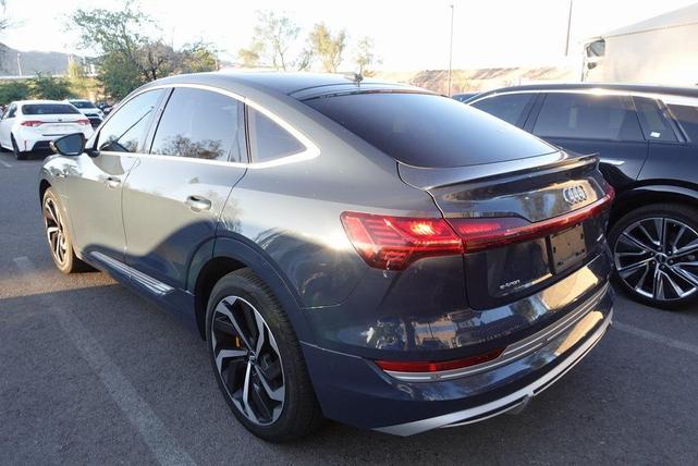 Photo of 2020 Plasma Blue Metallic Audi e-tron Sportback
