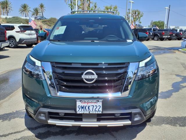Photo of 2024 Obsidian Green Pearl Nissan Pathfinder
