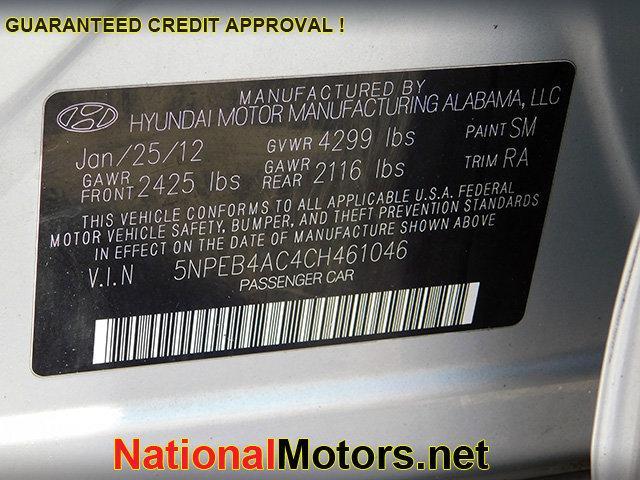 Photo of 2012 Radiant Silver Hyundai SONATA